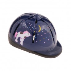 Шлем для конного спорта детский, темно-фиолетовый
