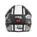 Шлем открытый O'NEAL SLAT TORMENT, матовый, черный/белый, XL