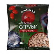 Сибирские отруби "Сила ягод", хрустящие, 100 г