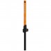 Палка для скандинавской ходьбы, телескопическая, 3 секции, до 135 см, цвет оранжевый