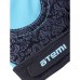 Перчатки для фитнеса Atemi AFG06BEM, черно-голубые, размер M