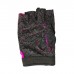 Перчатки для фитнеса Atemi AFG06PL, черно-розовые, размер L
