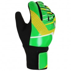 Перчатки вратарские, размер 8, цвет чёрный/зелёный