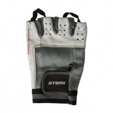Перчатки для фитнеса Atemi AFG02XL, черно-белые, размер XL