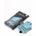 Перчатки для фитнеса женские замшевые X10, цвет серый/голубой, размер L