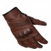 Перчатки кожаные, мужские MOTEQ Scooby, размер S, коричневые