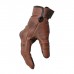 Перчатки кожаные, мужские MOTEQ Scooby, размер S, коричневые