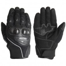 Кожаные перчатки JET2, размер XXS, чёрные