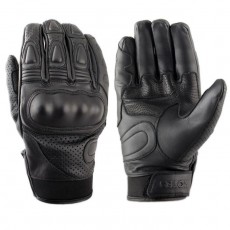 Перчатки кожаные, перфорация MOTEQ Crossfire, размер XL, чёрные