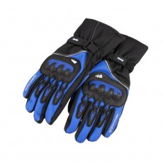 Перчатки мотоциклетные, зимние, размер L, синий