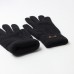 Перчатки мужские , цвет черный, размер 11