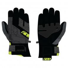 Перчатки 509 Freeride с утеплителем, чёрные, жёлтые, размер M