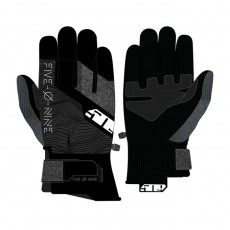 Перчатки 509 Freeride с утеплителем, серые, чёрные, размер S