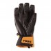 Перчатки Tobe Capto Undercuff V3 с утеплителем, размер XS, оранжевые, чёрные