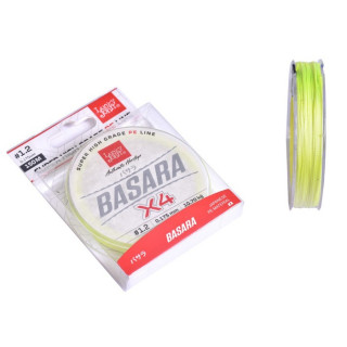 Леска плетёная Lucky John Basara Light Green 150/017