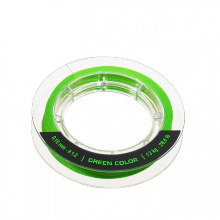 Шнур Akara Competition X4, диаметр 0.18 мм, тест 13 кг, 150 м, зелёный