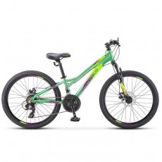 Велосипед 24" Stels Navigator-460 MD, K010, цвет зелёный, размер 11"