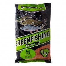 Прикормка Greenfishing Energy, лещ Red, 1 кг