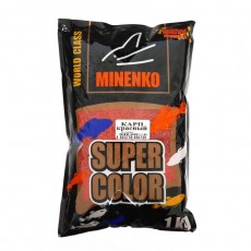 Прикормка MINENKO Super Color, Карп Красный, 1 кг