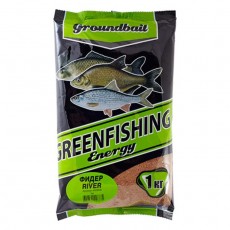 Прикормка Greenfishing Energy, фидер River, 1 кг