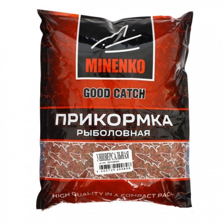 Прикормка MINENKO Good Catch, Универсальная, меланжевый, 700 г