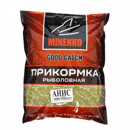 Прикормка MINENKO Good Catch, Анис, меланжевый, 700 г