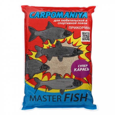 Прикормка master fish, Супер карась, 1 кг