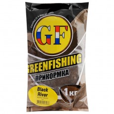 Прикормка Greenfishing GF, Black River, 1 кг