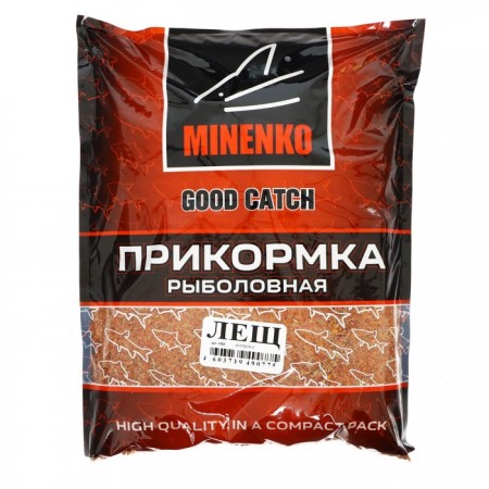 Прикормка MINENKO Good Catch, Лещ, меланжевый, 700 г