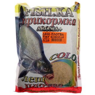 Прикормка Fish.ka Лещ-Плотва конопля, 1 кг