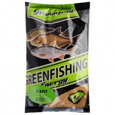Прикормка Greenfishing Energy, карп, 1 кг