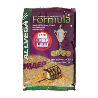 Прикормка ALLVEGA Formula Feeder Carp, фидер карп, 900 г