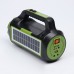 Фонарь прожекторный аккумуляторный, 10+10 Вт, 4000 мАч, Т6+LED, 6 режимов, солнечная батарея 93141