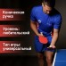 Ракетка для настольного тенниса BOSHIKA Control 10, для начинающих, губка 1,5 мм, коническая ручка