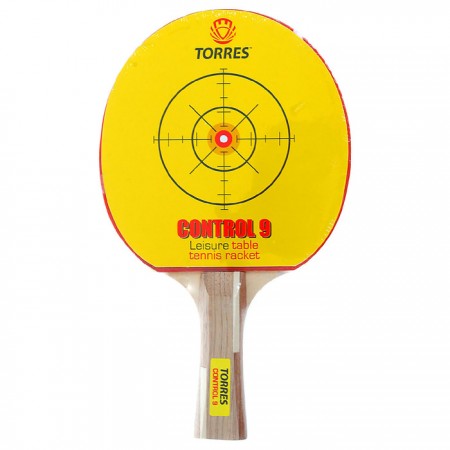 Ракетка для настольного тенниса Torres Control, для начинающих, накладка 1,8 мм, коническая ручка