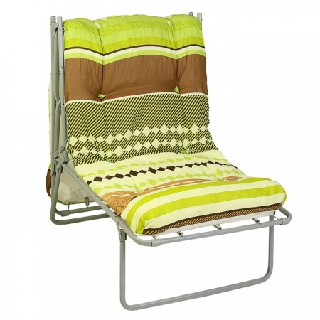 Раскладушка-кресло "Лира", 195 × 65 × 39,5 см, максимальная нагрузка 120 кг