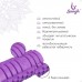 Роллер для йоги, массажный, 45 х 14 см, цвет фиолетовый