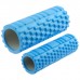 Роллер для йоги 2 в 1, 33 х 13 см и 30 х 9 см, цвет голубой