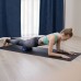 Роллер для йоги, массажный, 30 х 10 см, цвет синий