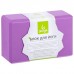 Блок для йоги, 23 х 15 х 8 см, 180 г, цвет фиолетовый