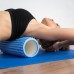 Роллер для йоги, массажный, 33 х 12 см, цвет светло-голубой