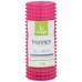 Роллер для йоги, массажный, 33 х 12 см, цвет светло-розовый