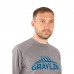 Футболка GRAYLING Logo, хлопок, серый, р-р M