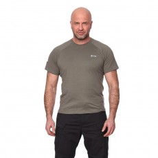 Футболка Mini Logo T-Shirt, цвет олива, ткань хлопок, размер XS/44