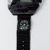 Фонарь-часы аккумуляторный, 3 Вт, 500 мАч, 200 лм, XPE, 6 x 5.2 см, ремешок l-20.5 см