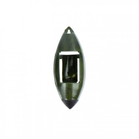 Груз-кормушка пластиковая X-FEEDER PL CAMO BULLET WINDOW M, цвет камо, 50 г, 35 мл