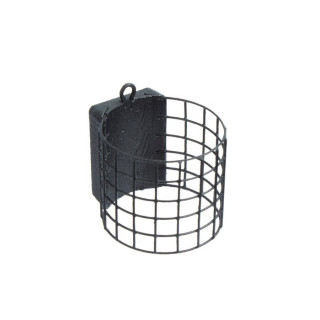 Груз-кормушка металлическая X-FEEDER ME CLASSIC M GRID, цвет Matt Black, 60 г, 28 мл