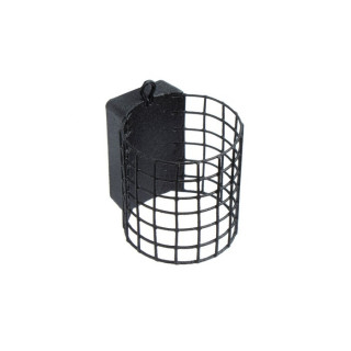 Груз-кормушка металлическая X-FEEDER ME CLASSIC M GRID, цвет Matt Black, 100 г, 35 мл