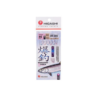 Оснастка HIGASHI DK-205, 1 м, № крючка 4