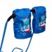Санки «Тимка 3К» с рукавичками, цвет голубой